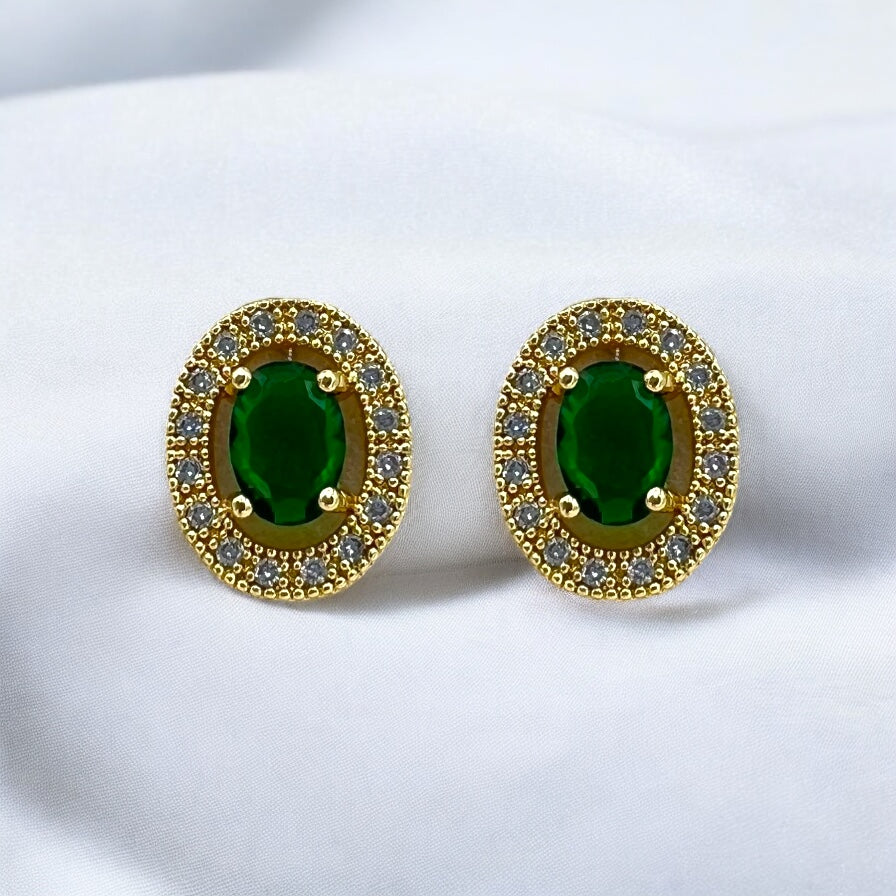 The Emerald Maiden Earrings