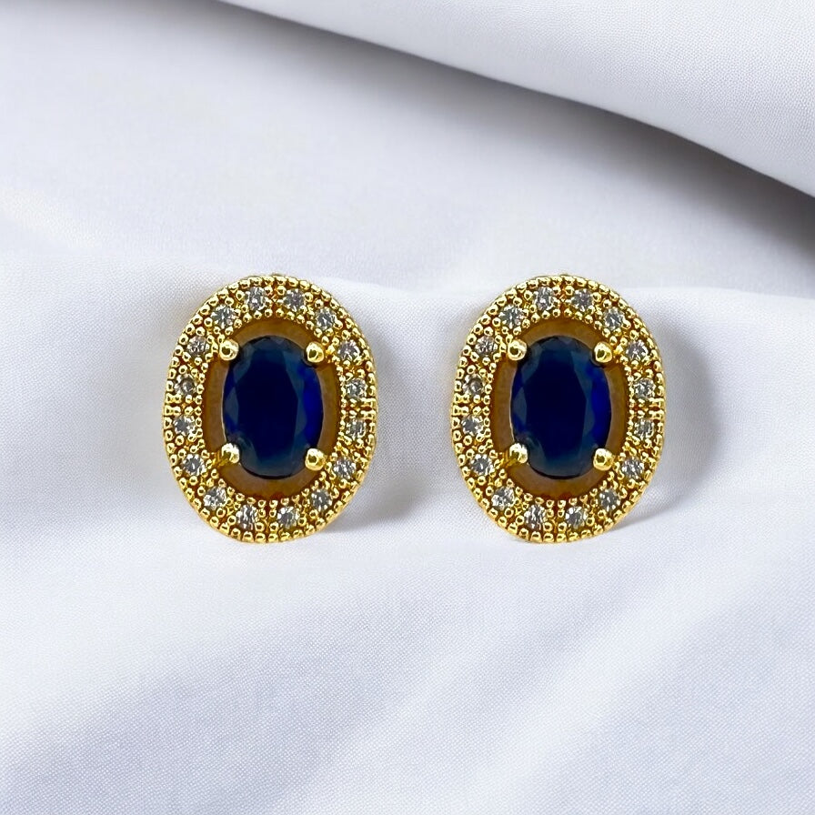 The Sapphire Maiden Earrings