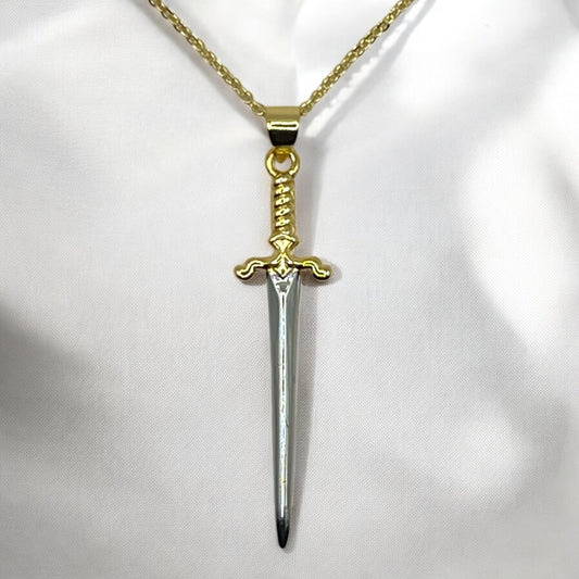 Lady Danae Little Sword Necklace