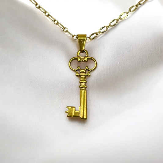 Communication Is Key, Little Key Necklace