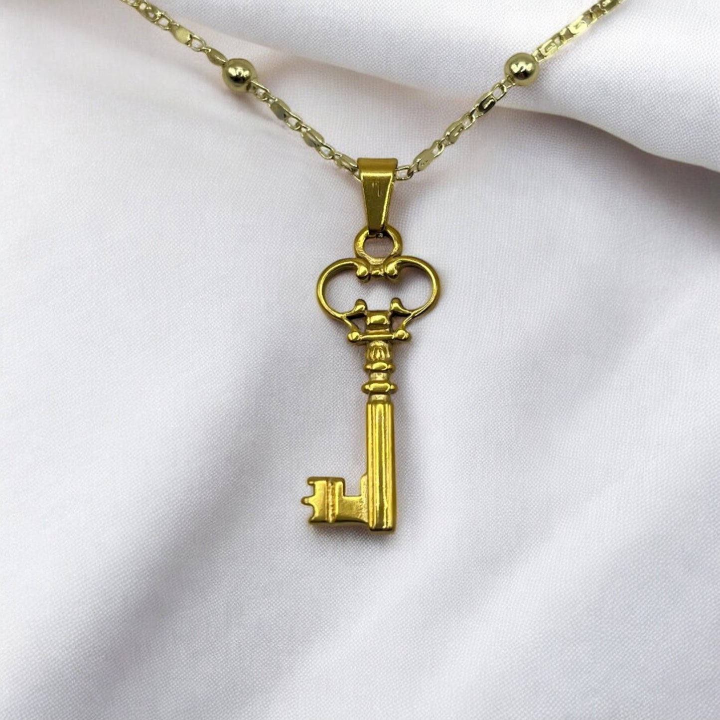 Communication Is Key, Little Key Necklace