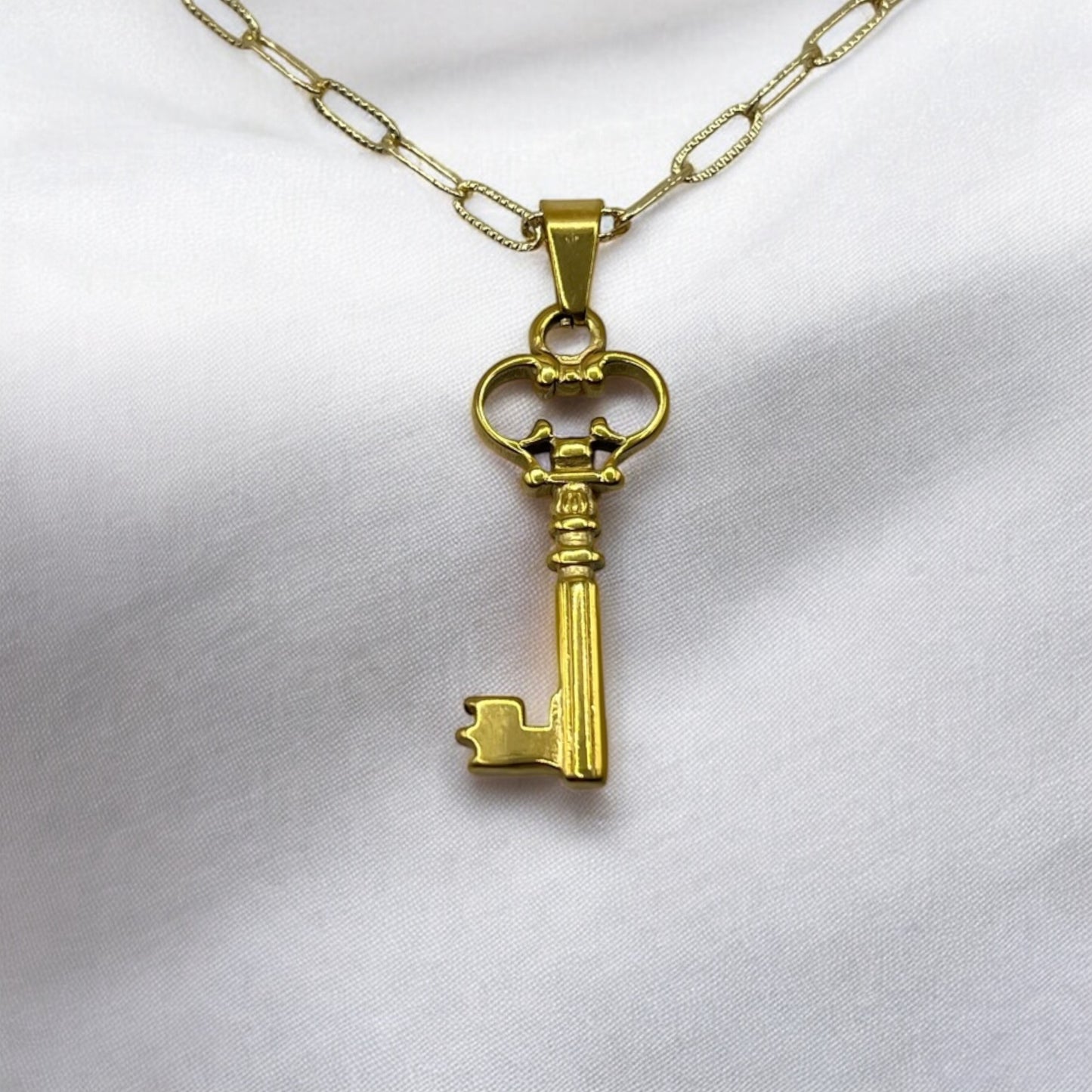 Communication Is Key, Little Key Necklace