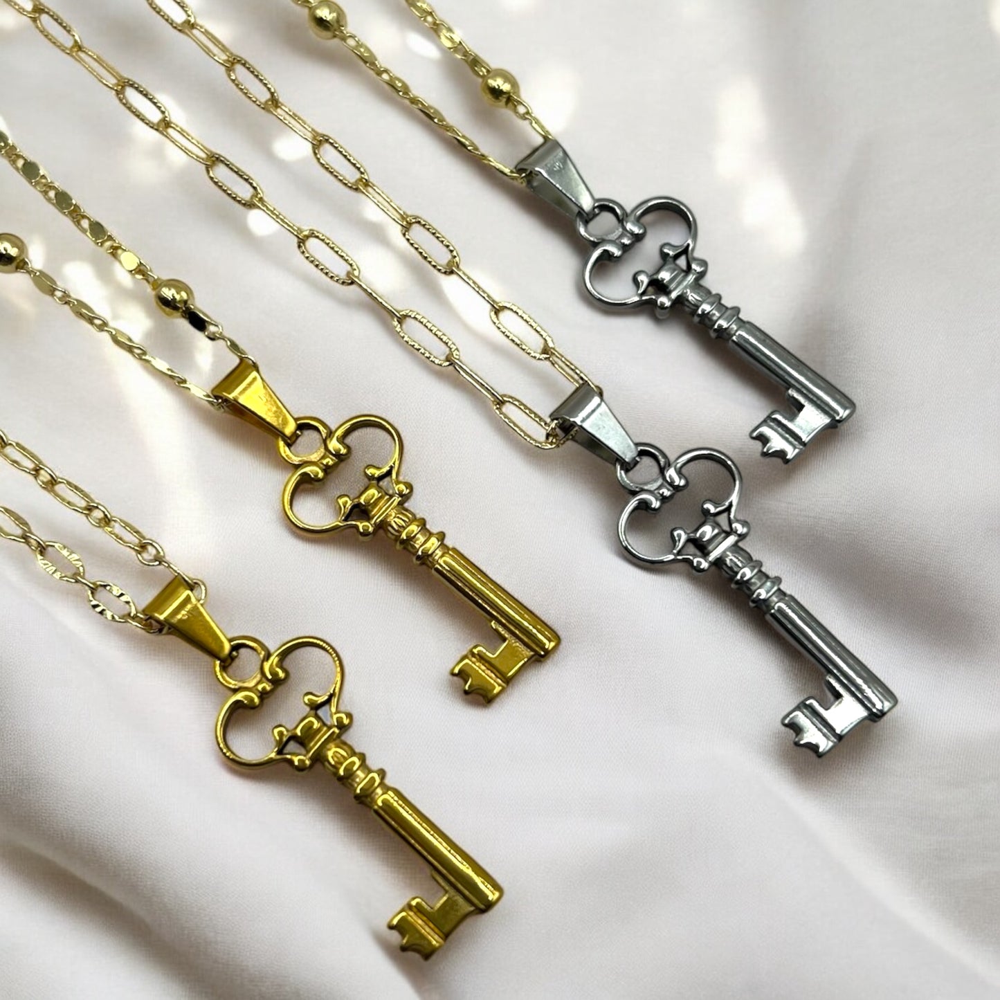 Communication Is Key, Little Key Necklace