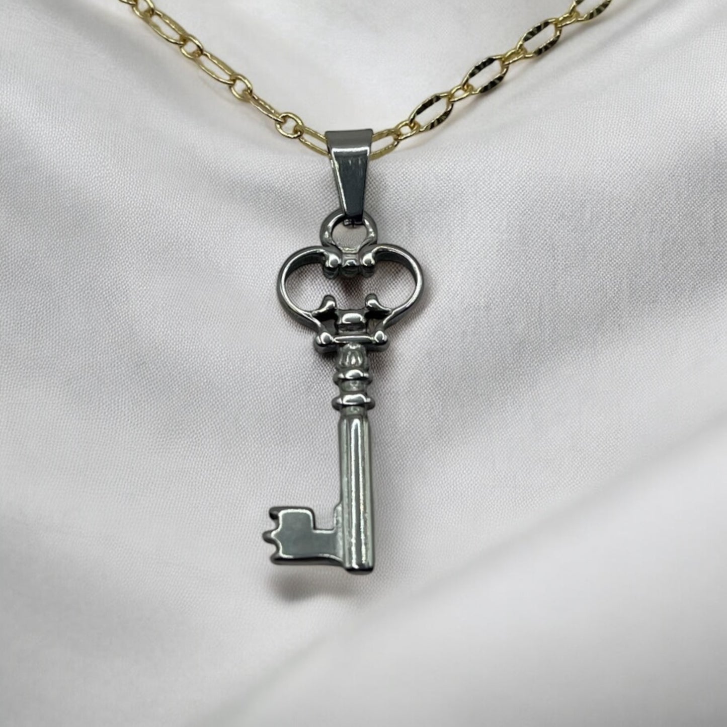 Communication Is Key, Little Key Necklace