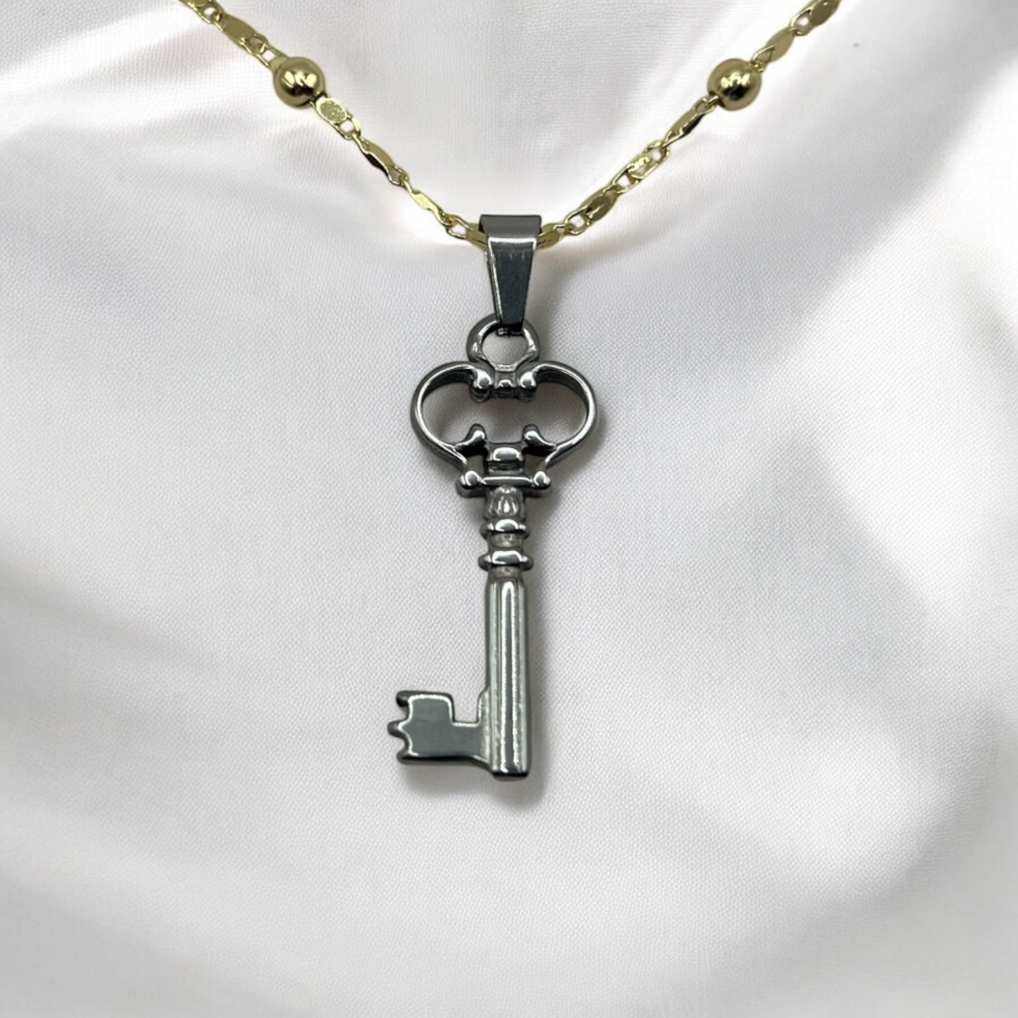 Communication Is Key, Little Key Necklace
