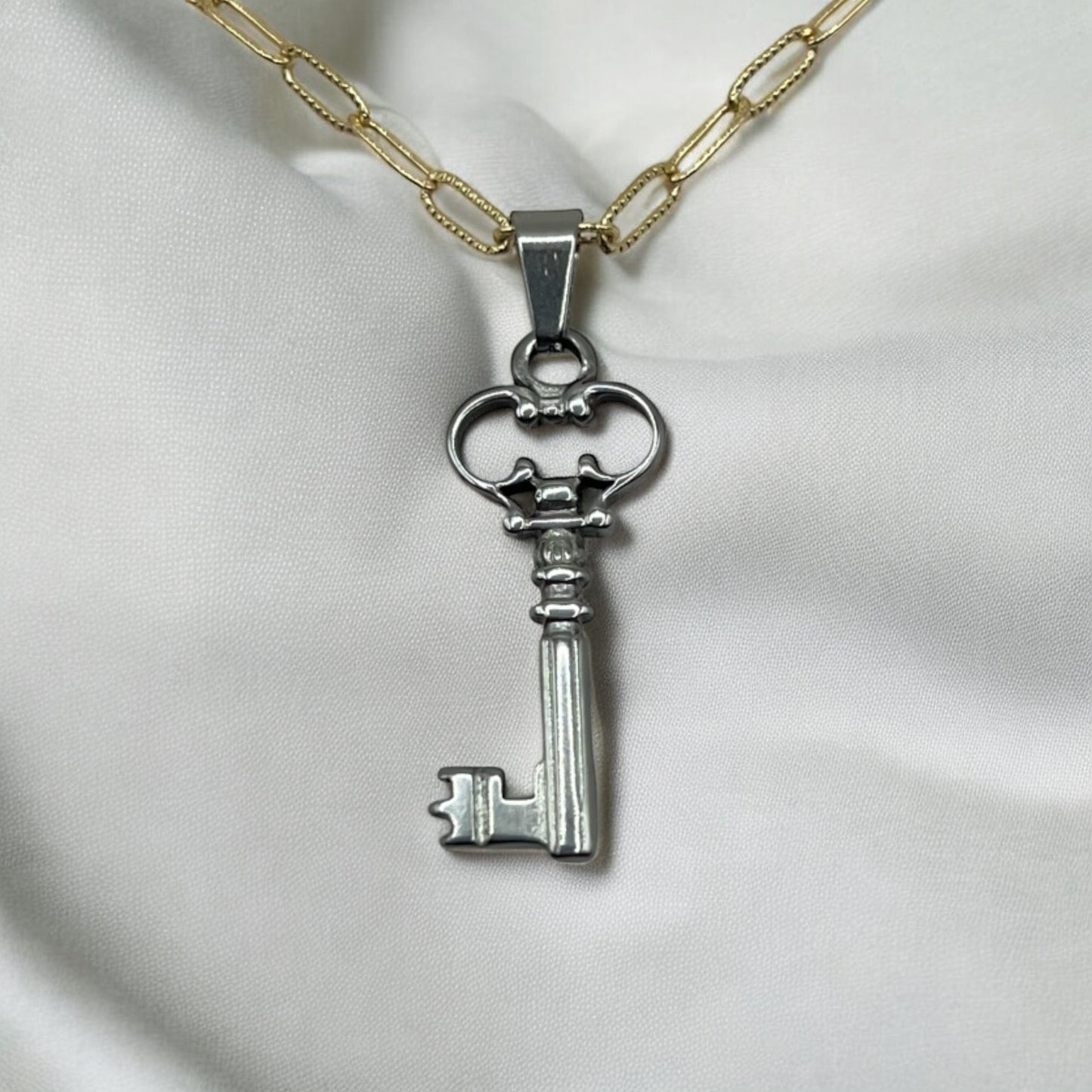 Communication Is Key, Little Key Necklace