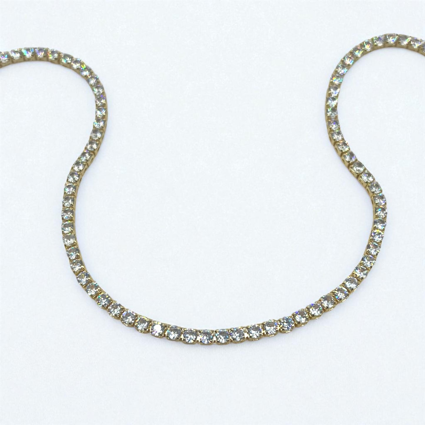 The Eternal Crystal Strand — Round Brilliant Cut
