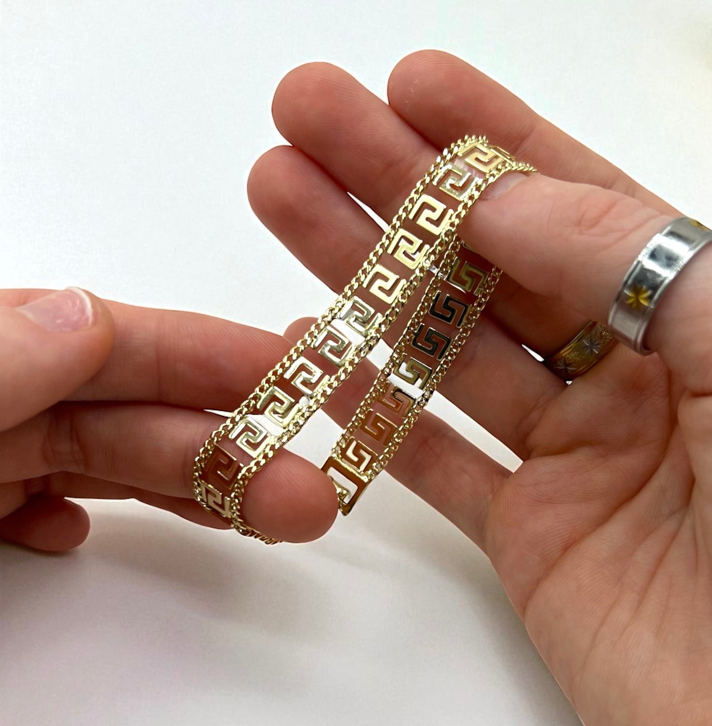 The Greek Key Bracelet