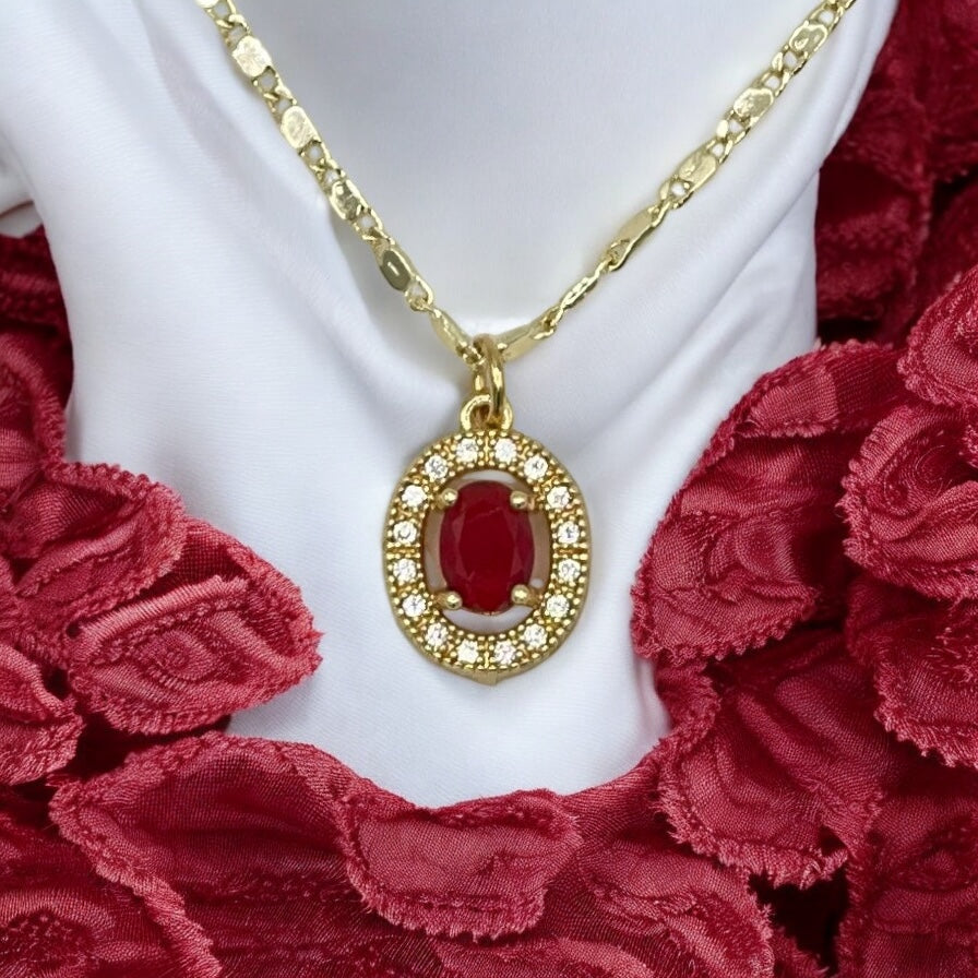 The Ruby Maiden Amulet
