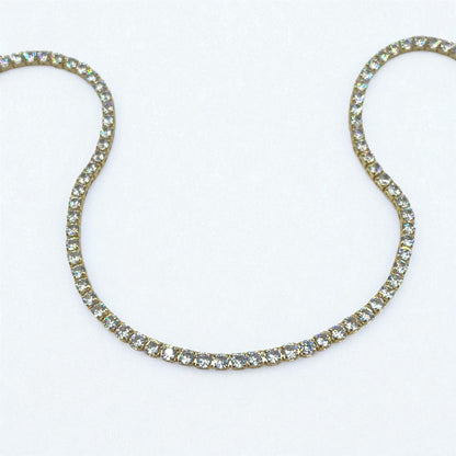 The Eternal Crystal Strand — Round Brilliant Cut