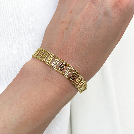 The Greek Key Bracelet