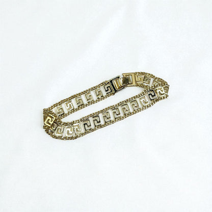 The Greek Key Bracelet
