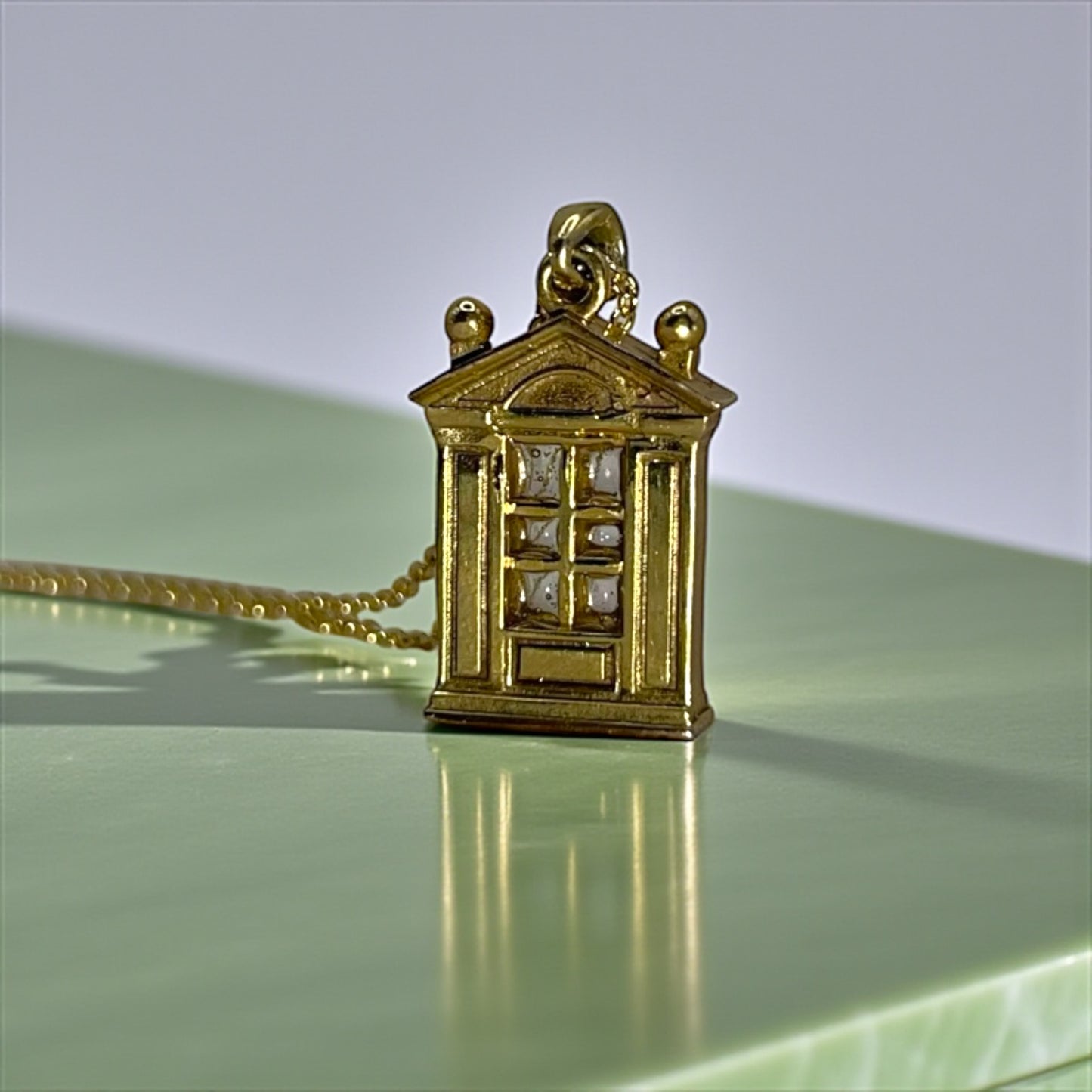 The Austere Raw Brass Little Window