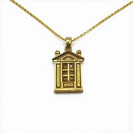 The Austere Raw Brass Little Window